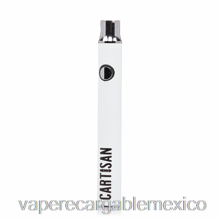 Vape Recargable Carisan Boton Vv 350 510 Bateria Blanco